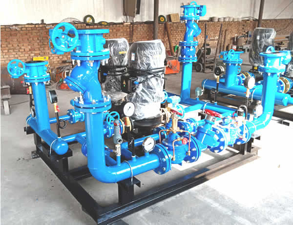 高低區(qū)并網(wǎng)直連增壓混水調(diào)溫機(jī)組