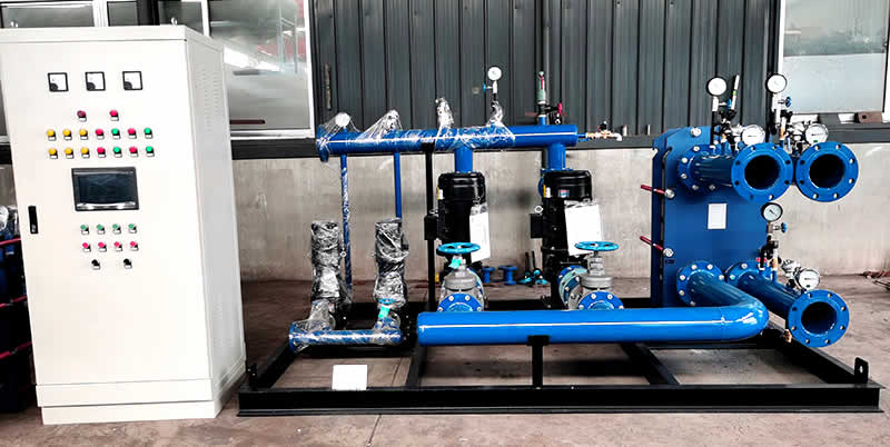 晉中智能高效整體式一體化換熱機(jī)組