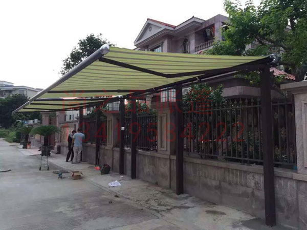 固定造型遮陽(yáng)棚