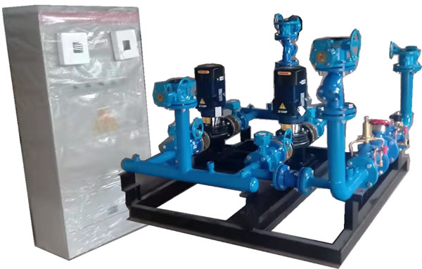 高直聯(lián)加壓機組