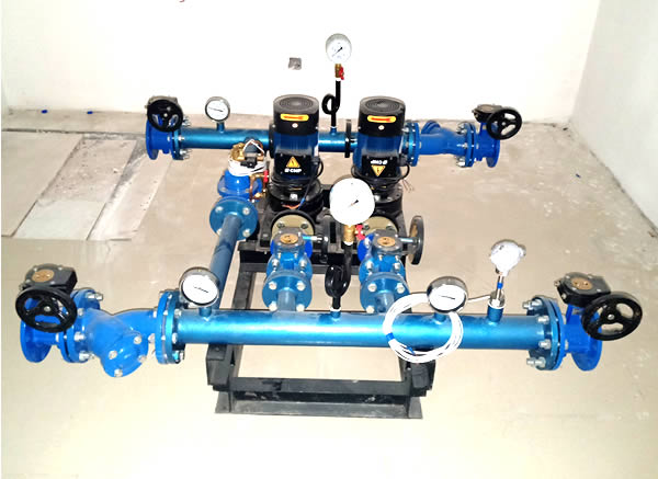 節(jié)能型直聯(lián)混水機組